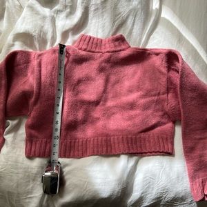 Aritzia Harper Sweater in Pink Rose